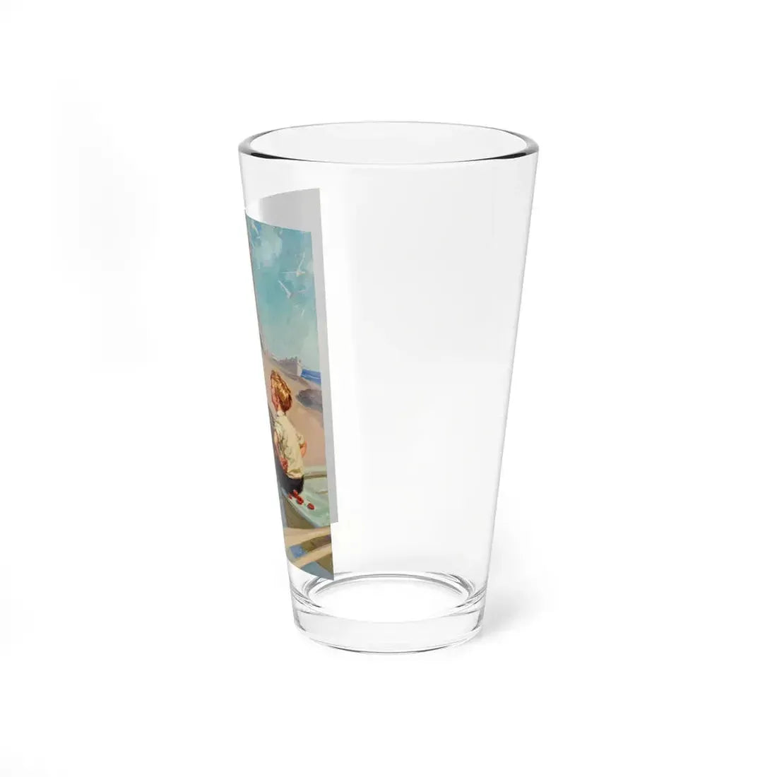 Stumped, by Gum (Magazine Illustration) Pint Glass 16oz - Go Mug Yourself