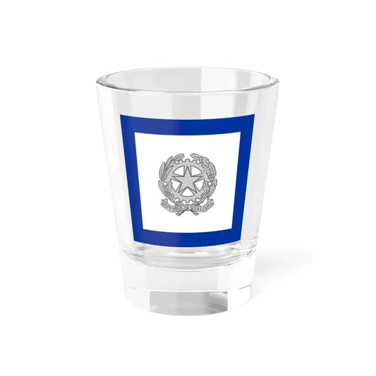 Substitute President standard of Italy (Italy) Shot Glass 1.5oz 1.5oz - Go Mug Yourself