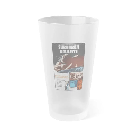 SUBURBAN ROULETTE 1968 Movie Poster - Frosted Pint Glass 16oz Default Title - Go Mug Yourself