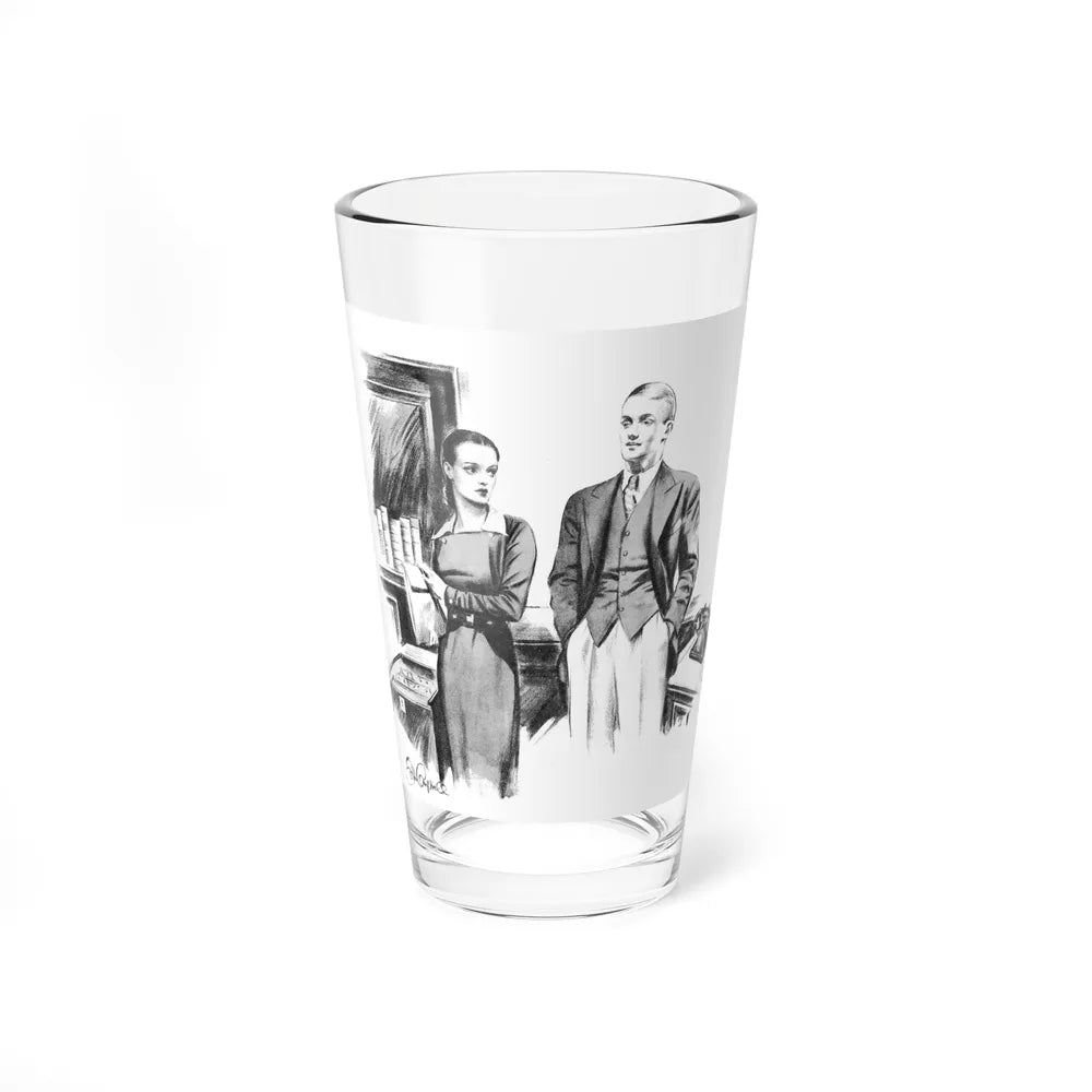 Such Folk are Dangerous (1), The Passing Show, December 8, 1934 (Magazine Illustration) Pint Glass 16oz 16oz - Go Mug Yourself