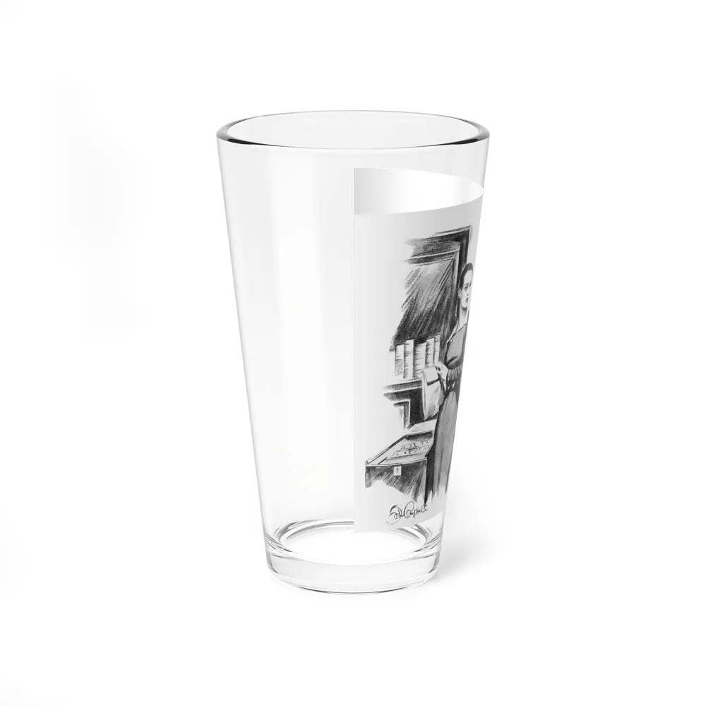 Such Folk are Dangerous (1), The Passing Show, December 8, 1934 (Magazine Illustration) Pint Glass 16oz - Go Mug Yourself