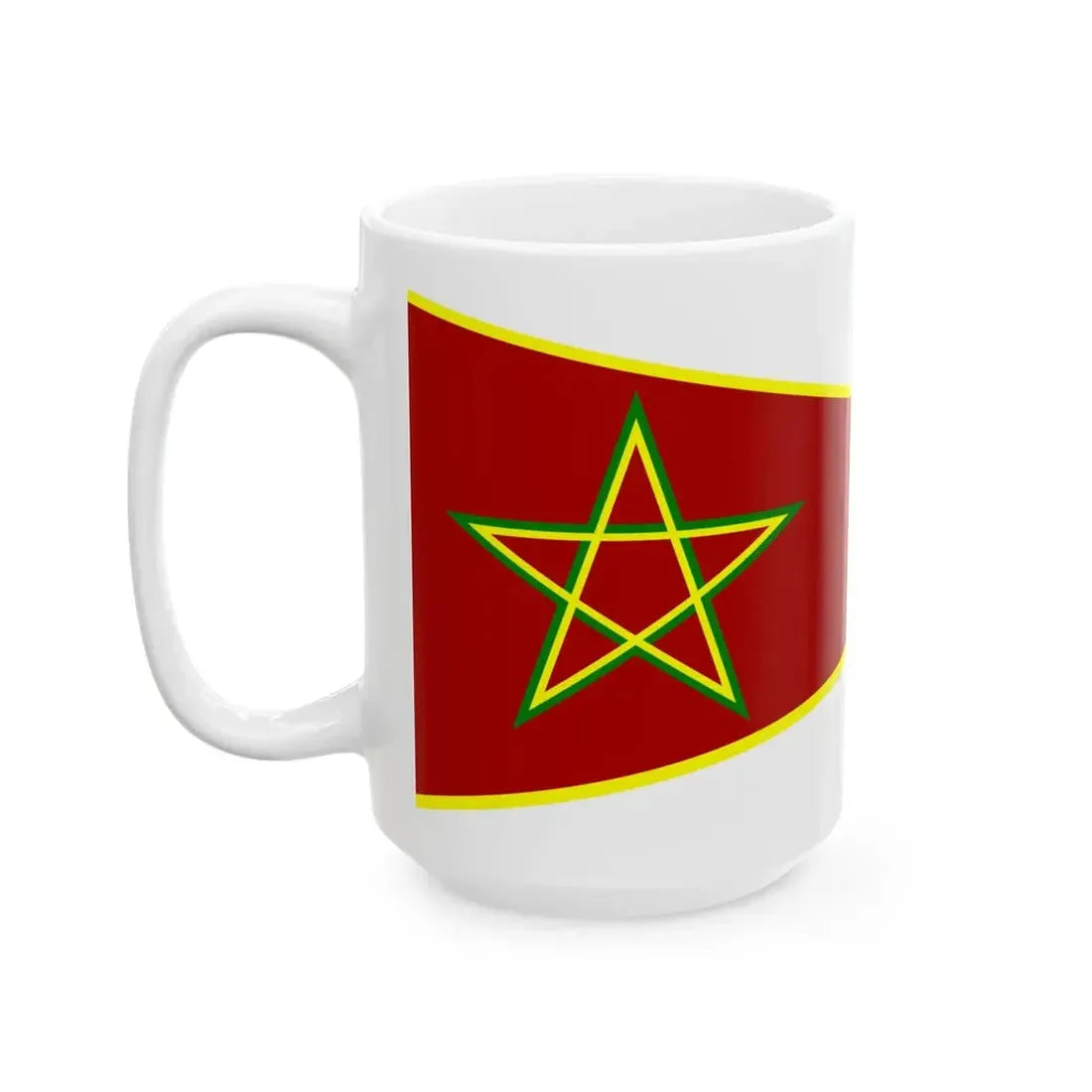 Sultan Standard of Morocco 1939 (Morocco) White Coffee Mug - Go Mug Yourself