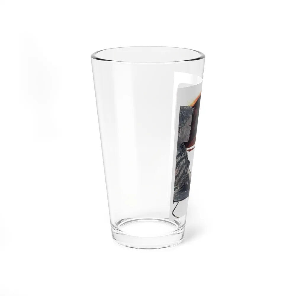 Summer Journey (1), Cosmopolitan, May 1960 (Magazine Illustration) Pint Glass 16oz - Go Mug Yourself