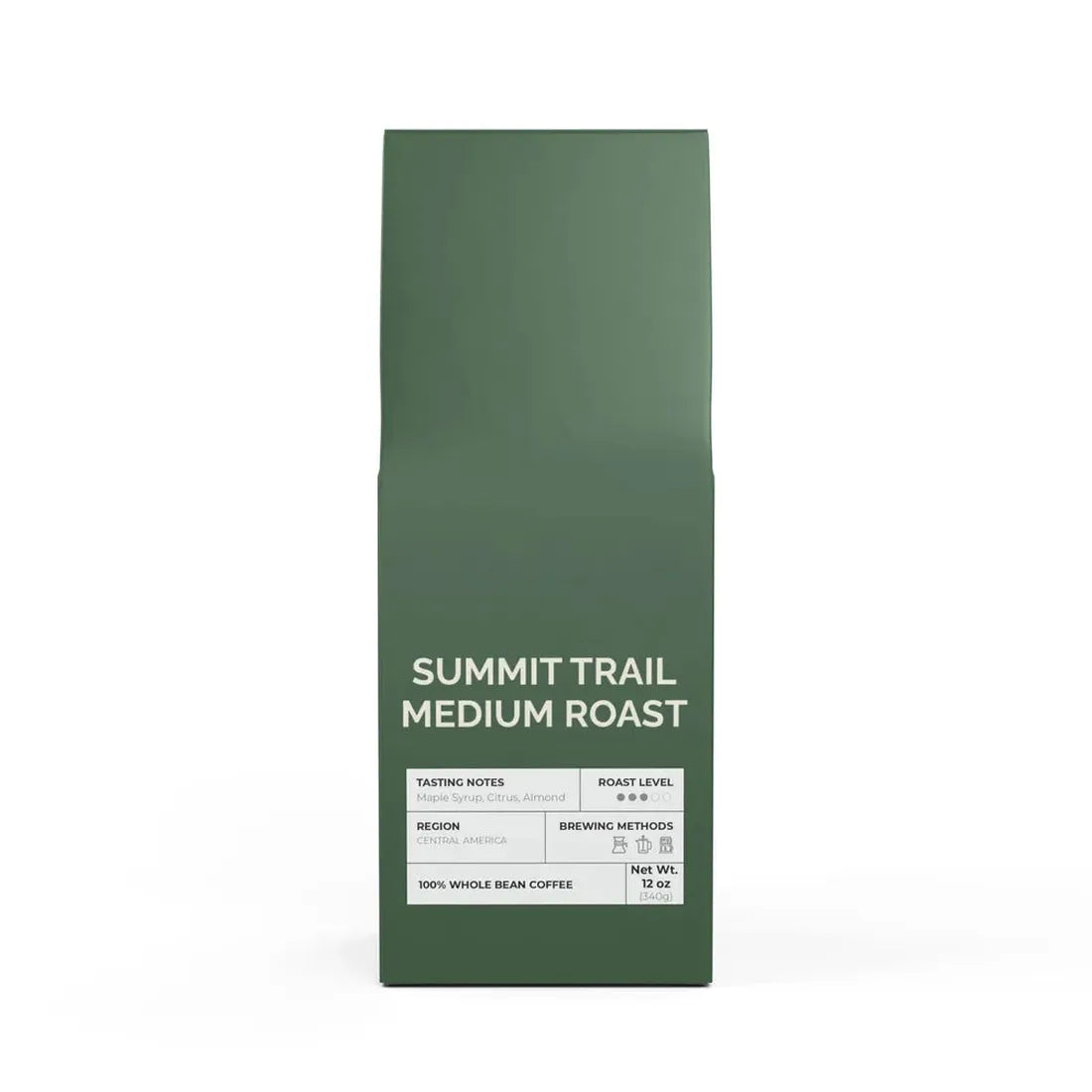 Summit Trail Medium Roast Whole Bean 12oz - Go Mug Yourself