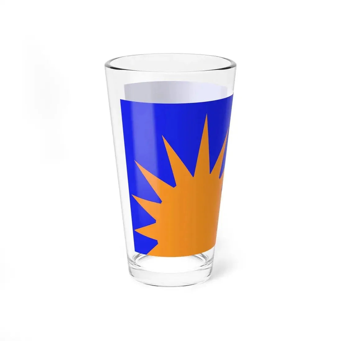 Sunburst Flag Barrys rock (Ireland) Pint Glass 16oz - Go Mug Yourself