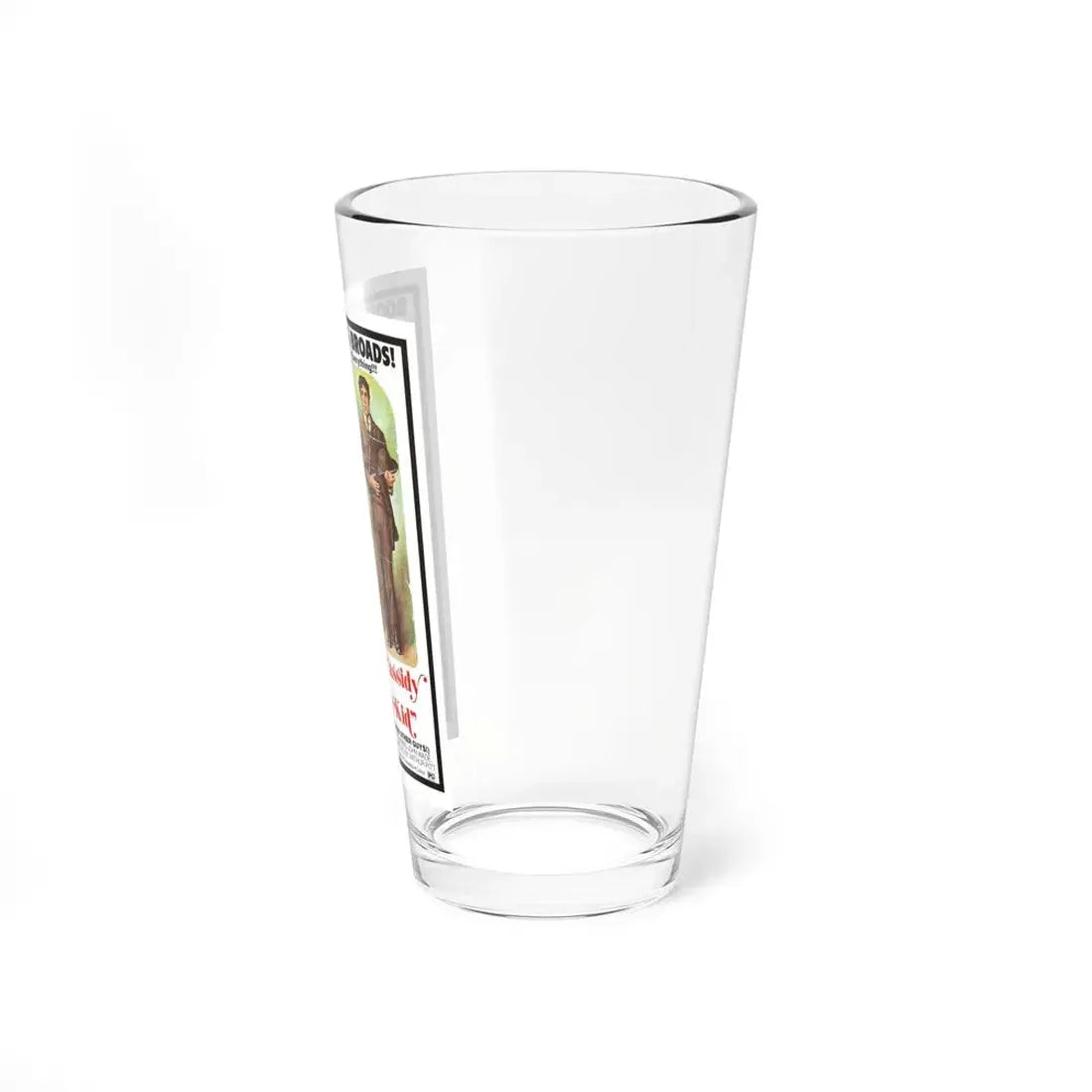 SUNDANCE CASSIDY AND BUTCH THE KID 1972 Movie Poster - Pint Glass 16oz - Go Mug Yourself