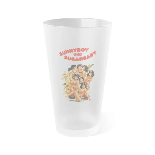 SUNNYBOY AND SUGAR BABY 1979 Movie Poster - Frosted Pint Glass 16oz Default Title - Go Mug Yourself