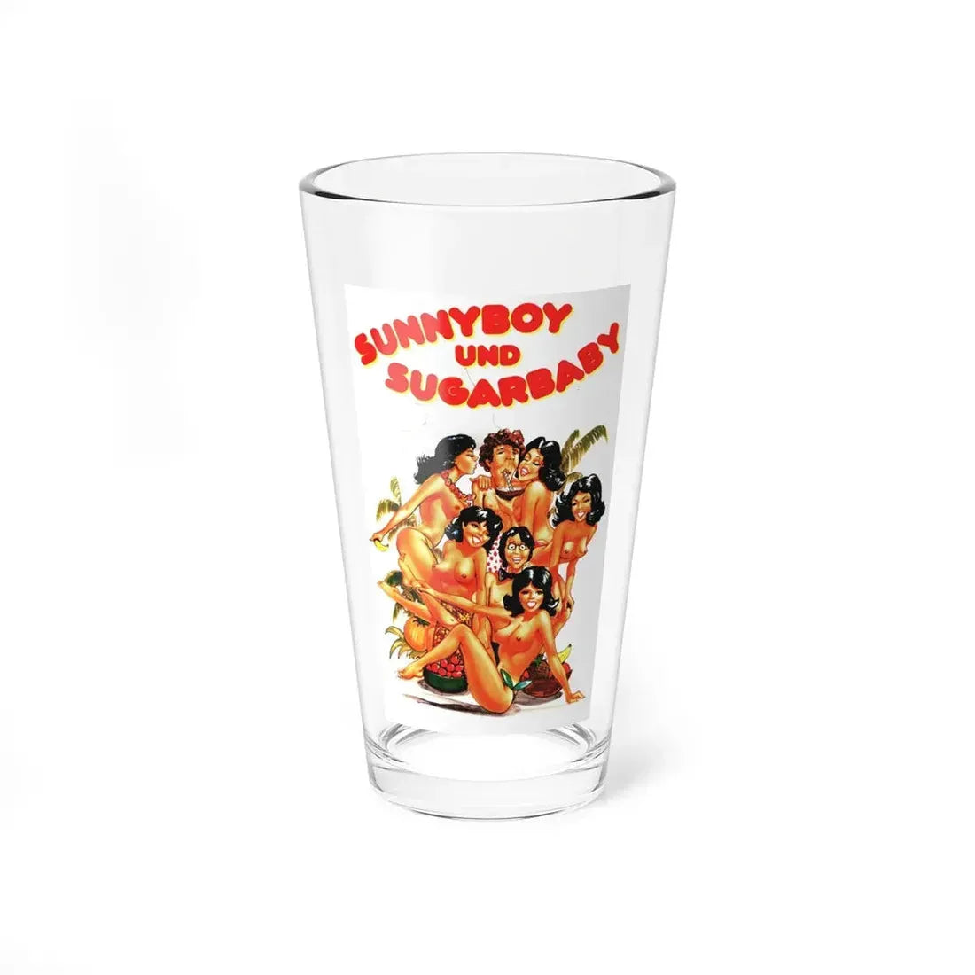 SUNNYBOY AND SUGAR BABY 1979 Movie Poster - Pint Glass 16oz 16oz - Go Mug Yourself