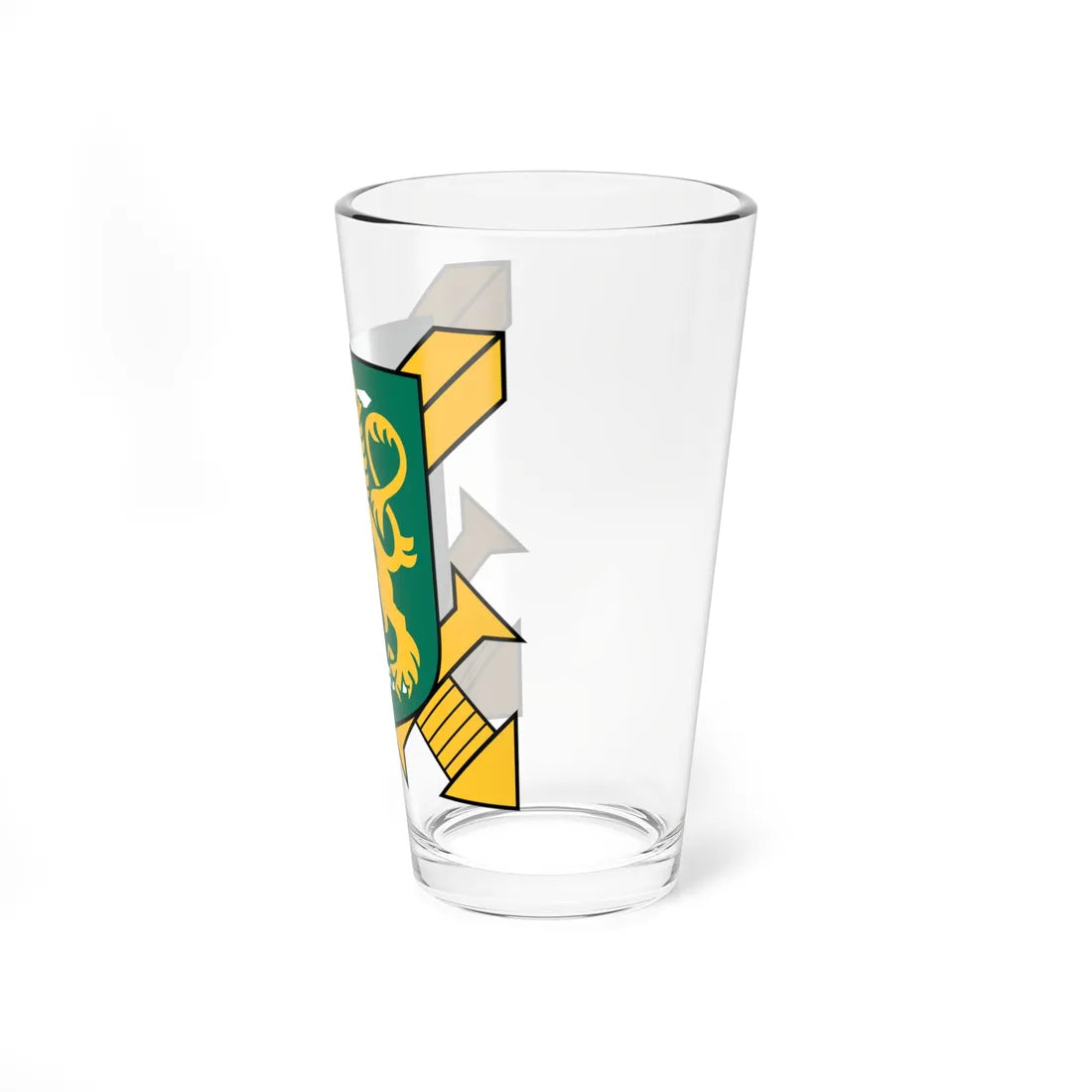 Suomen Maavoimien tunnus (Finland) (Coat of Arms) Pint Glass 16oz - Go Mug Yourself