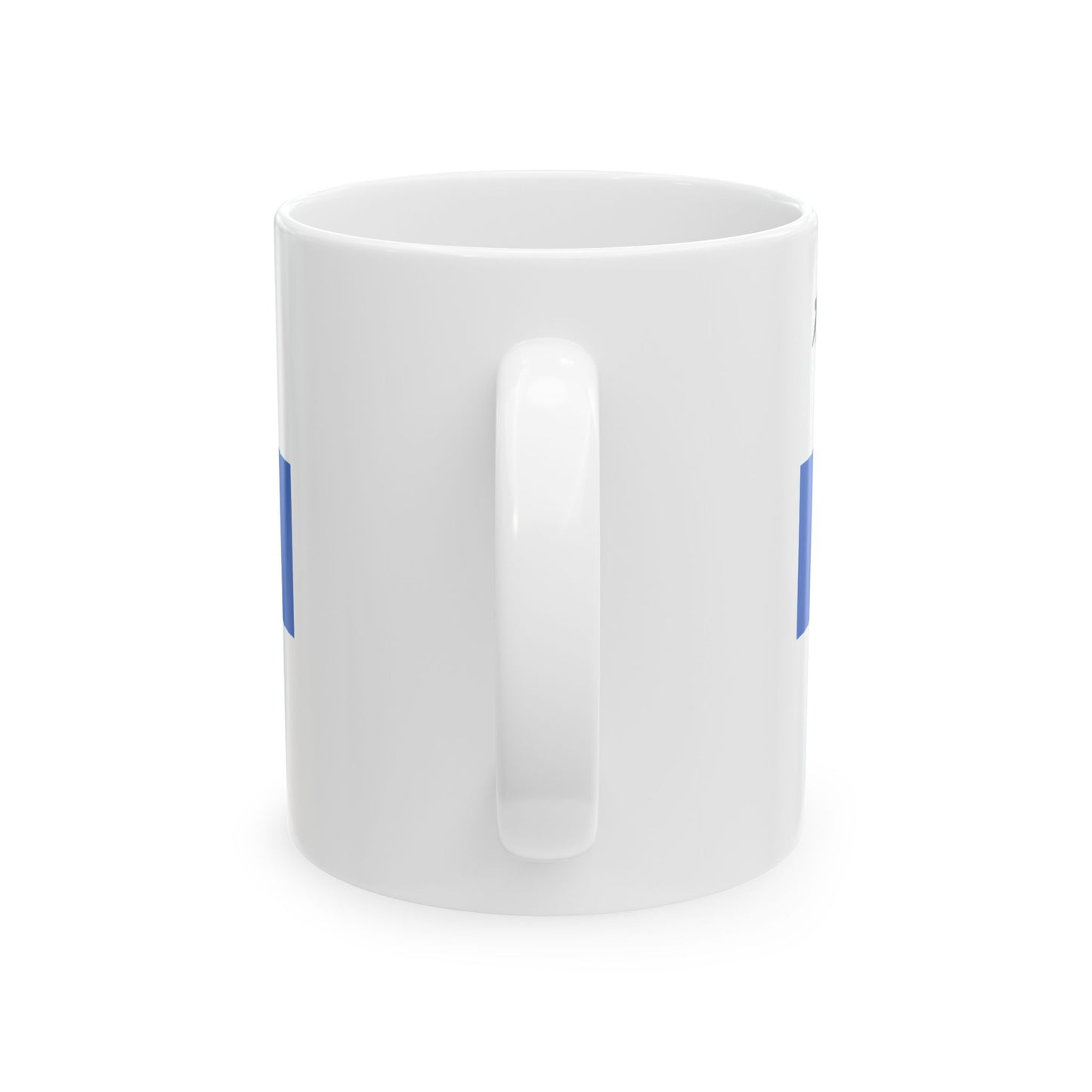 Suomen tullilippu 1919-1920 (Finland) White Coffee Mug-Go Mug Yourself