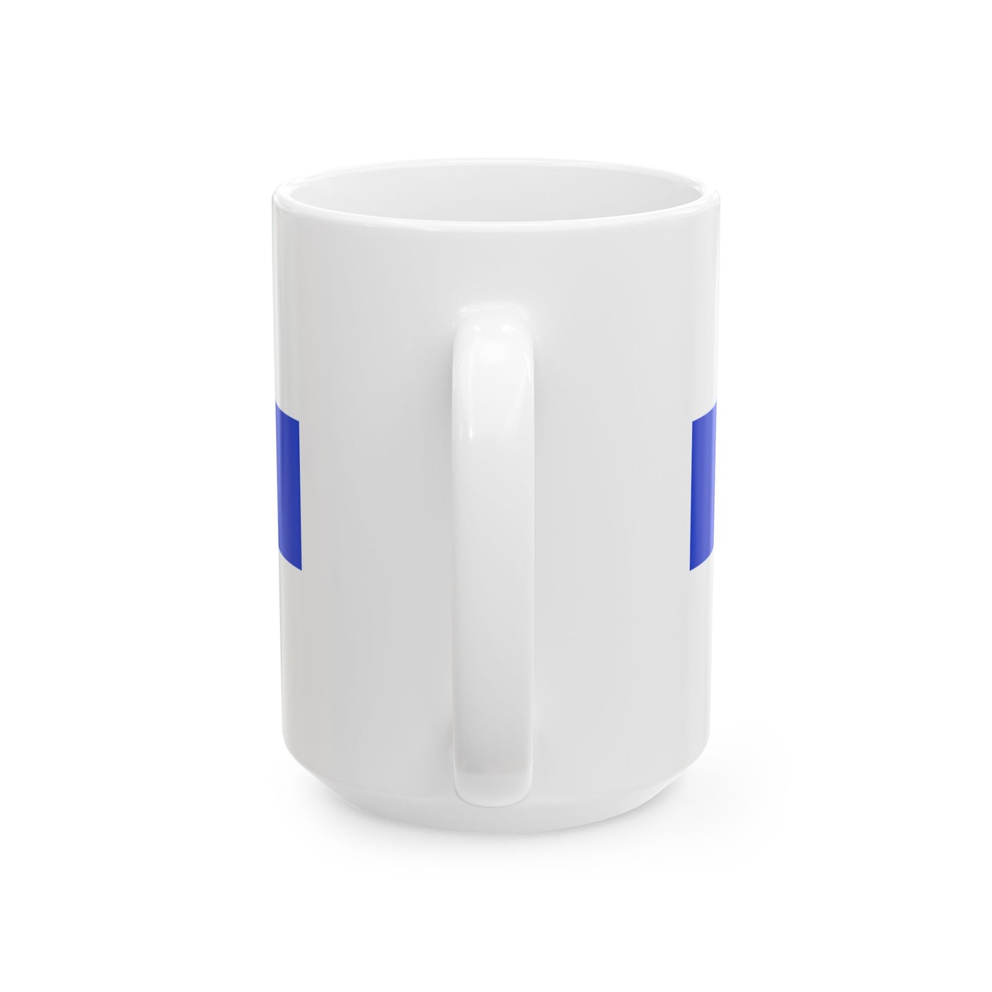 Suomen valtionlippu 1918-1920 (Finland) White Coffee Mug-Go Mug Yourself