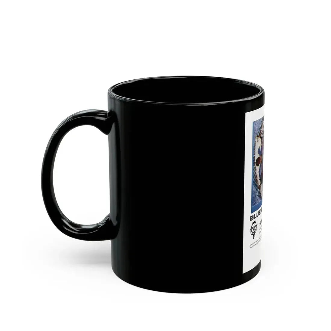 Super Blues 1967 (Music Poster) Black Coffee Mug - Go Mug Yourself