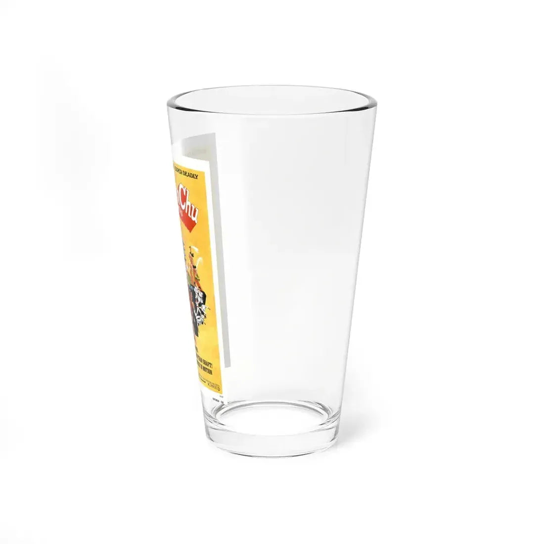 SUPER MAN CHU 1973 Movie Poster - Pint Glass 16oz - Go Mug Yourself