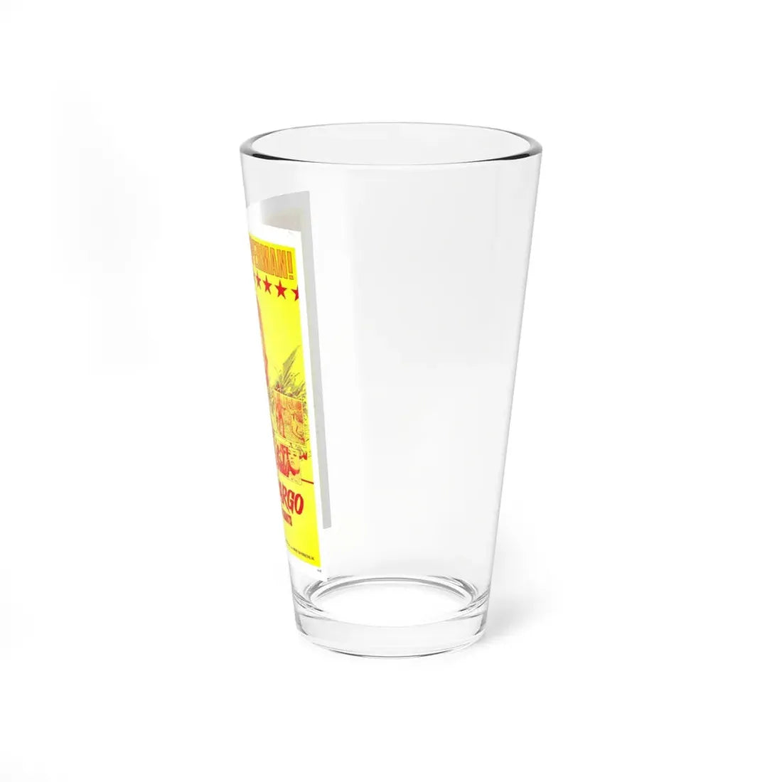 SUPERARGO AND THE FACELESS GIANTS 1968 Movie Poster - Pint Glass 16oz - Go Mug Yourself