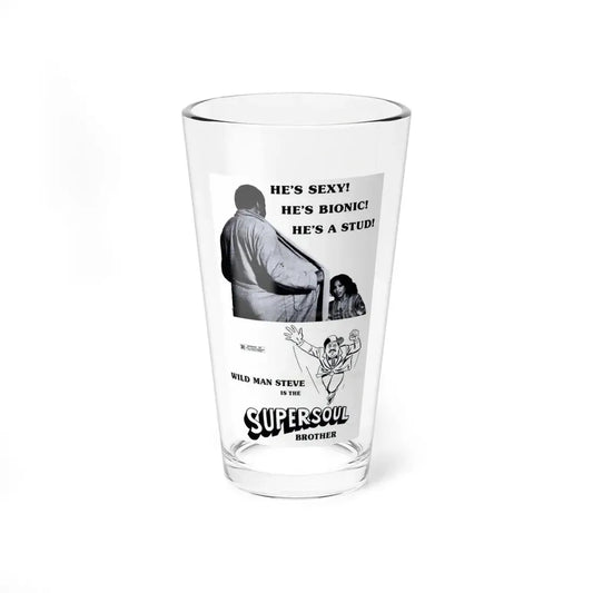 SUPERSOUL BROTHER 1978 Movie Poster - Pint Glass 16oz 16oz - Go Mug Yourself
