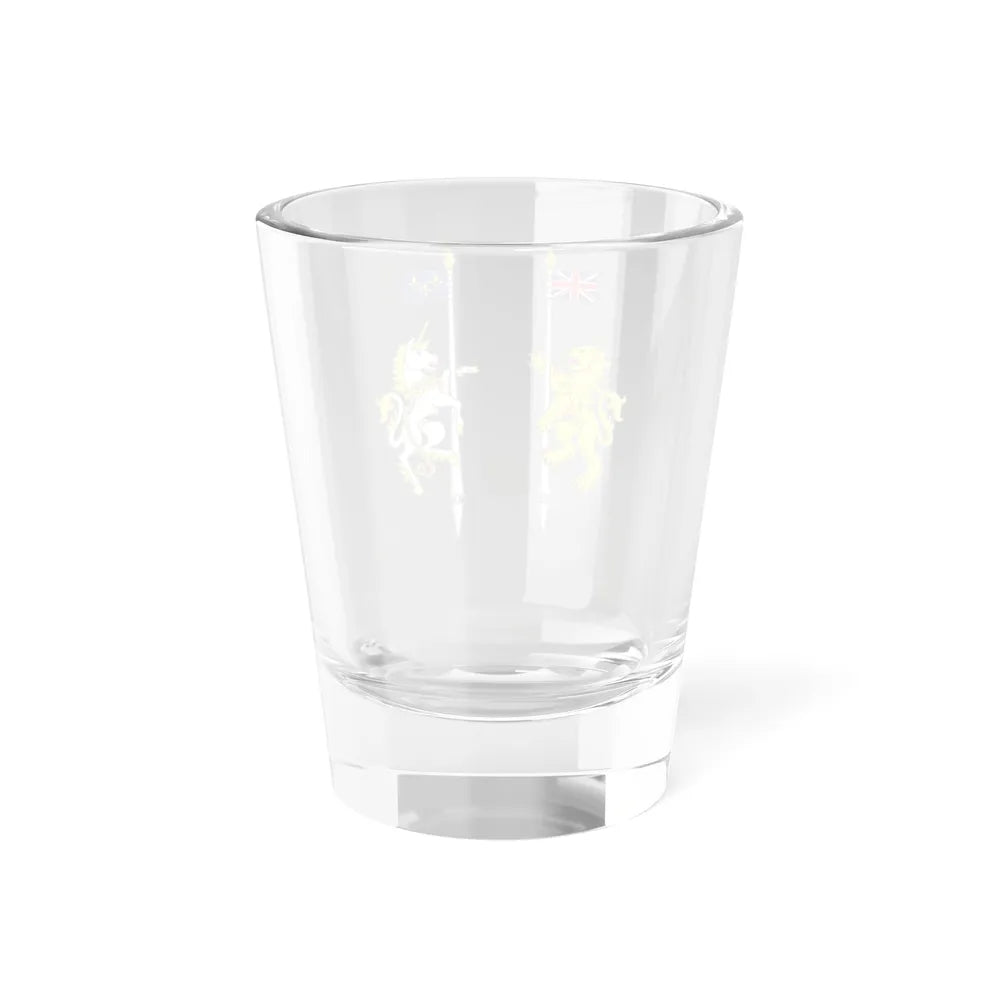 Supporters from the coat of arms of Canada - Shot Glass 1.5oz - Go Mug Yourself