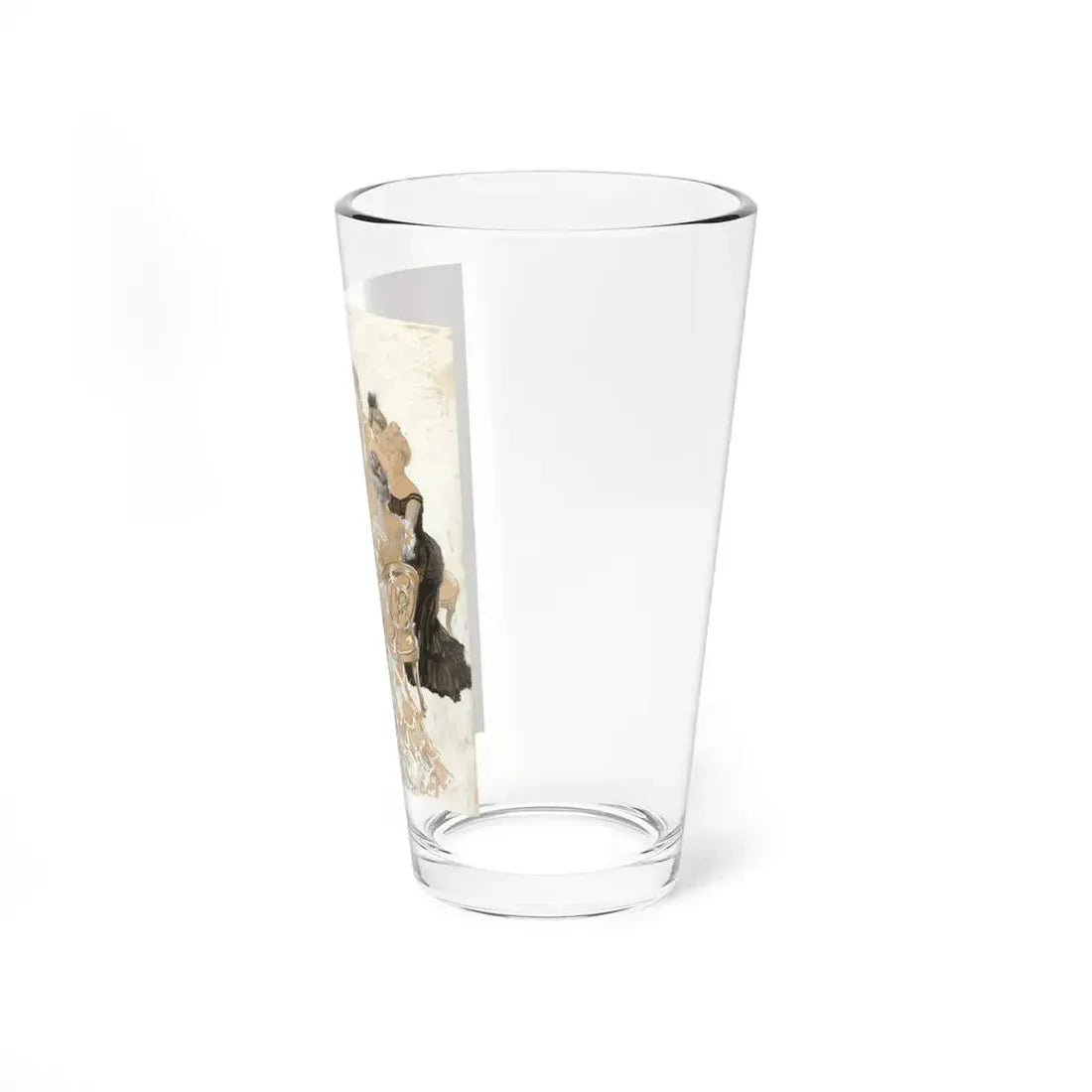 Surrounding the Gent (Magazine Illustration) Pint Glass 16oz - Go Mug Yourself