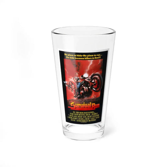 SURVIVAL RUN 1979 Movie Poster - Pint Glass 16oz 16oz - Go Mug Yourself