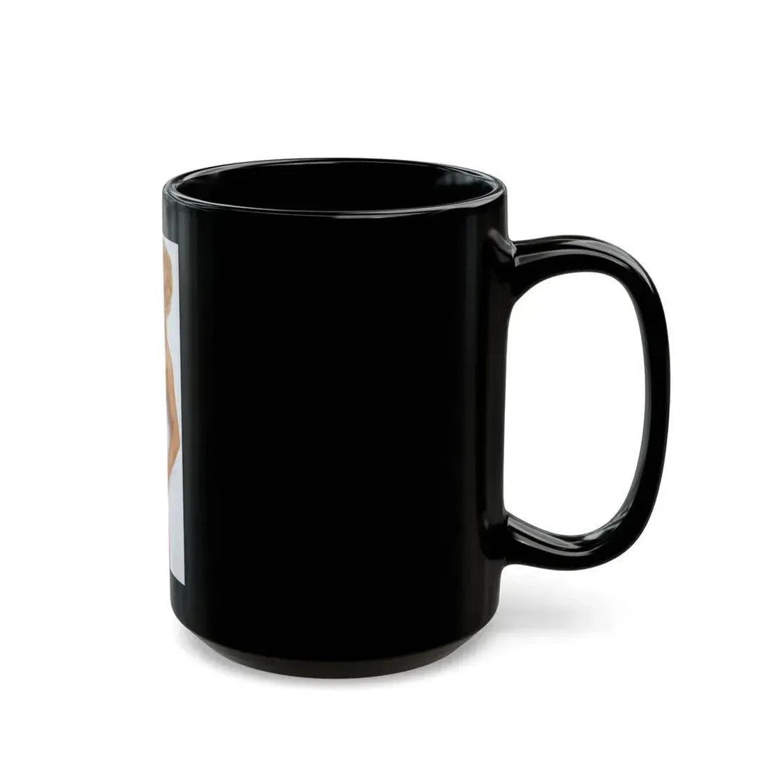 Susan Denberg #08 - Topless3 (Vintage Female Icon) Black Coffee Mug - Go Mug Yourself
