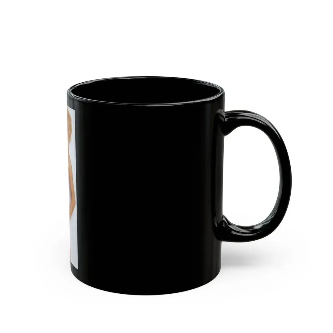 Susan Denberg #08 - Topless3 (Vintage Female Icon) Black Coffee Mug - Go Mug Yourself