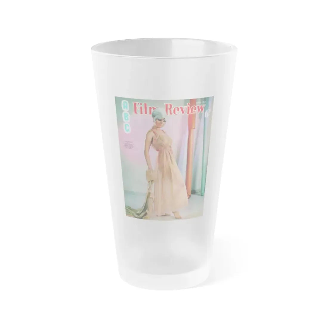 Susan Denberg #103 - Mag. Cover (Vintage Female Icon) Frosted Pint Glass 16oz 16oz Frosted - Go Mug Yourself