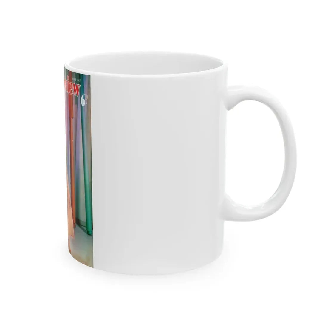 Susan Denberg #103 - Mag. Cover (Vintage Female Icon) White Coffee Mug - Go Mug Yourself