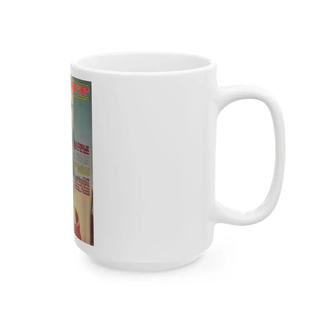 Susan Denberg #105 - Mag. Cover (Vintage Female Icon) White Coffee Mug - Go Mug Yourself