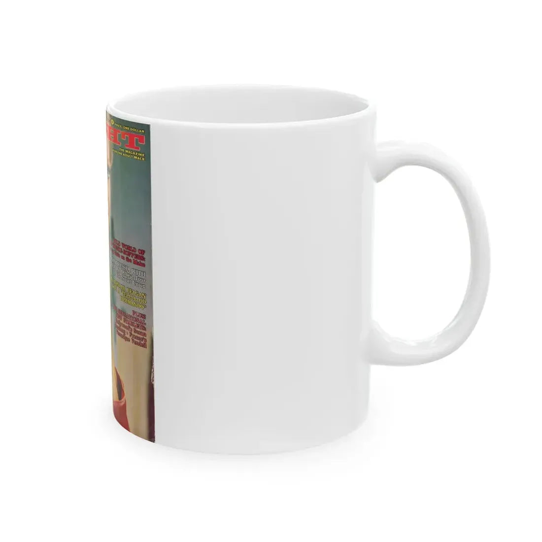 Susan Denberg #105 - Mag. Cover (Vintage Female Icon) White Coffee Mug - Go Mug Yourself