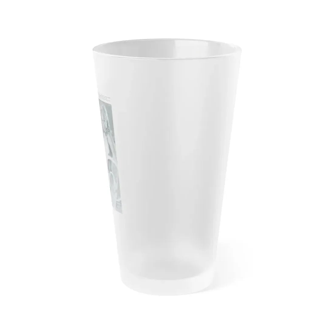 Susan Denberg #113 (Vintage Female Icon) Frosted Pint Glass 16oz - Go Mug Yourself
