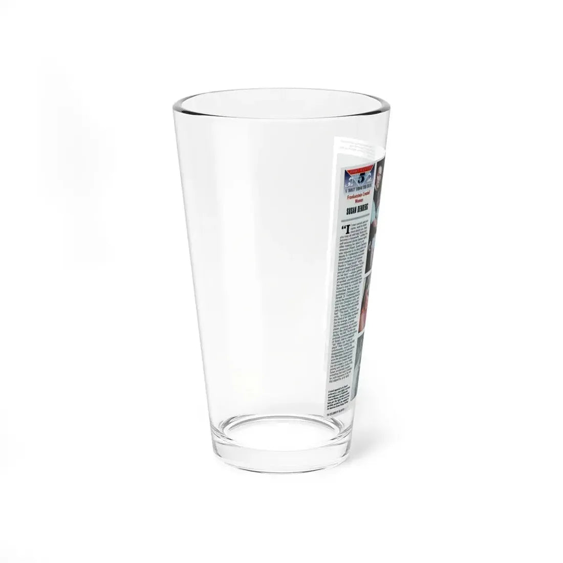 Susan Denberg #113 (Vintage Female Icon) Pint Glass 16oz - Go Mug Yourself