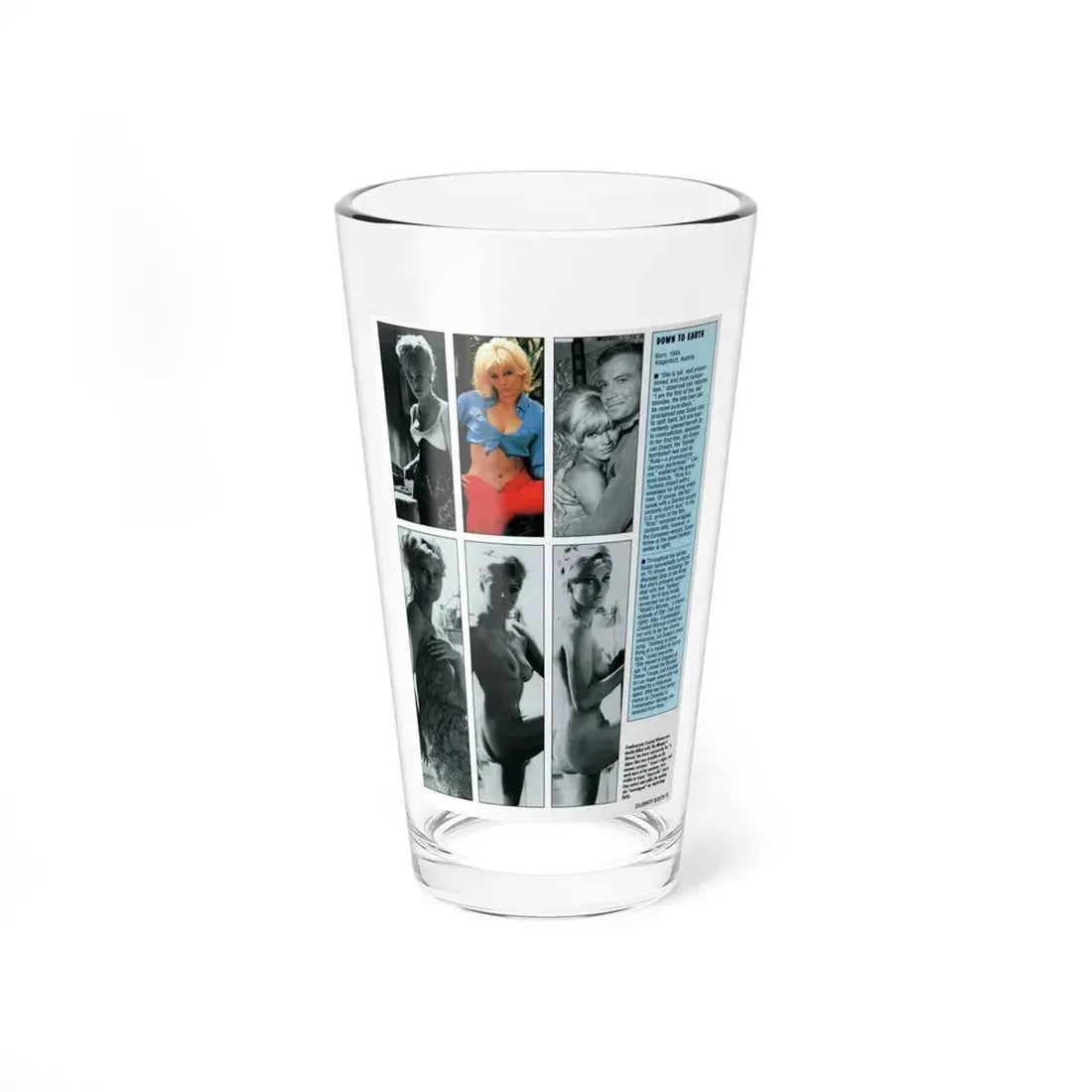 Susan Denberg #114 (Vintage Female Icon) Pint Glass 16oz 16oz - Go Mug Yourself