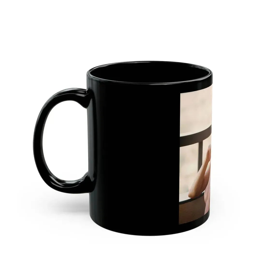Susan Denberg #26 - Topless (Vintage Female Icon) Black Coffee Mug - Go Mug Yourself