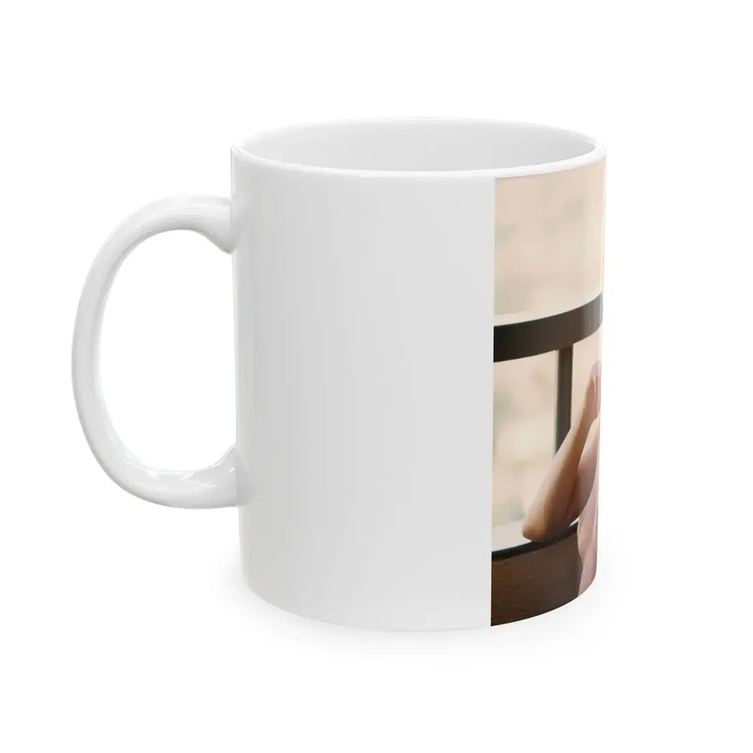 Susan Denberg #26 - Topless (Vintage Female Icon) White Coffee Mug - Go Mug Yourself