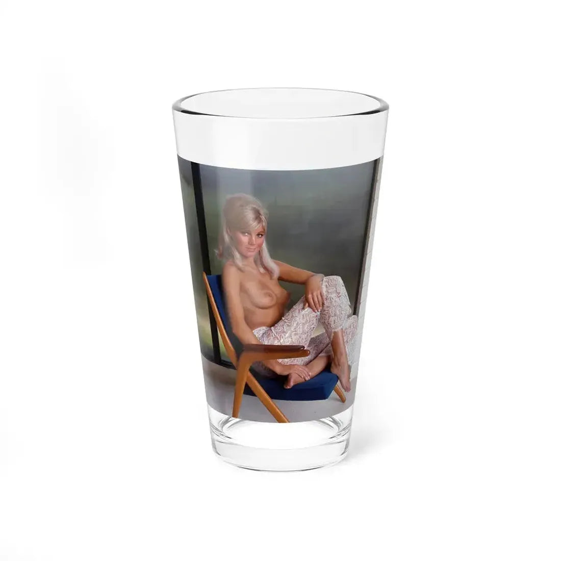 Susan Denberg #73 - Topless (Vintage Female Icon) Pint Glass 16oz 16oz - Go Mug Yourself