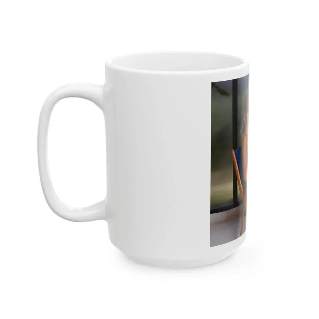 Susan Denberg #73 - Topless (Vintage Female Icon) White Coffee Mug - Go Mug Yourself