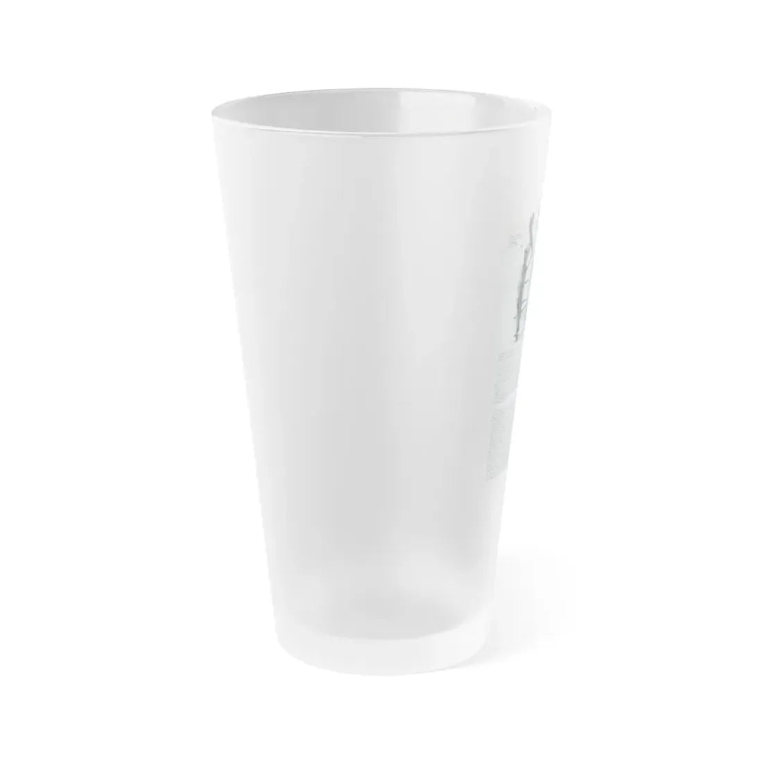 Susan Denberg #94 - B&W Mag. Photos & Article (Vintage Female Icon) Frosted Pint Glass 16oz - Go Mug Yourself