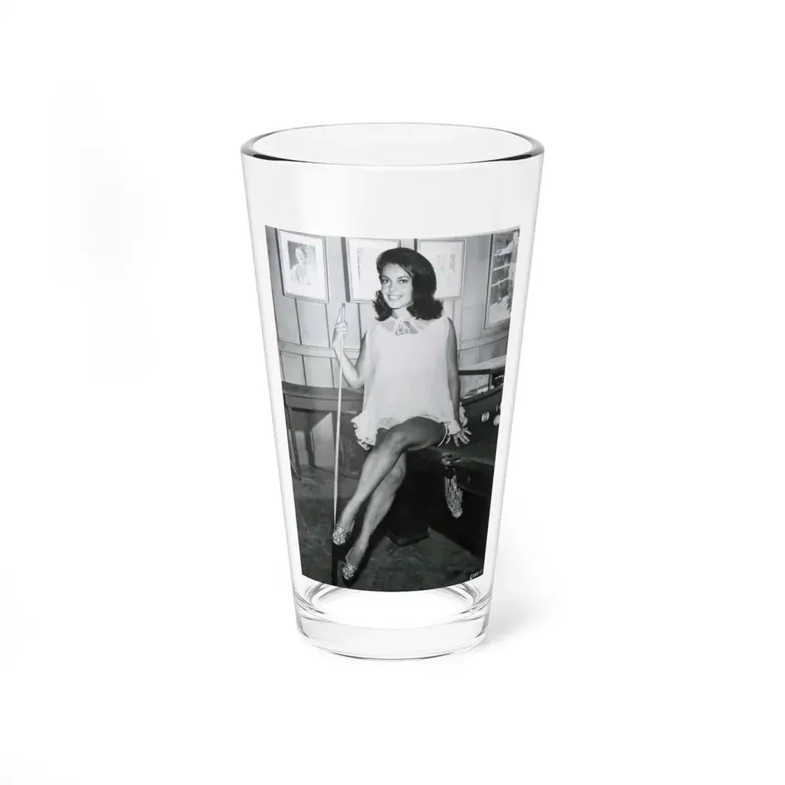 Susan Hart #11 (Vintage Female Icon) Pint Glass 16oz 16oz - Go Mug Yourself