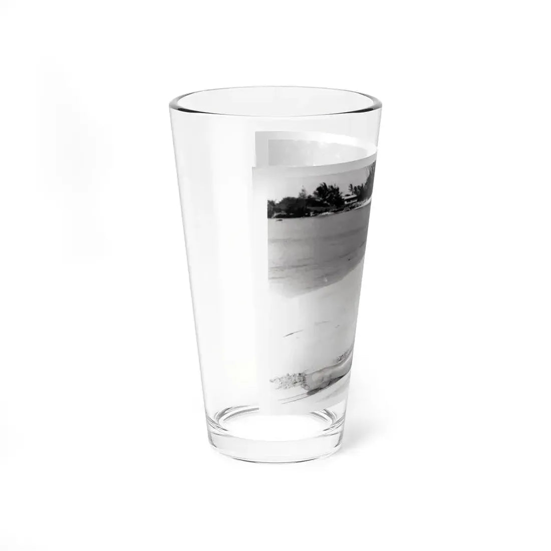 Susan Hart #17 - 8x10 B&W Cheesecake 2-Piece Swimsuit with Overshirt ''Ride The Wild Surf'' '64 Movie Promo Photo (Vintage Female Icon) Pint Glass 16oz - Go Mug Yourself