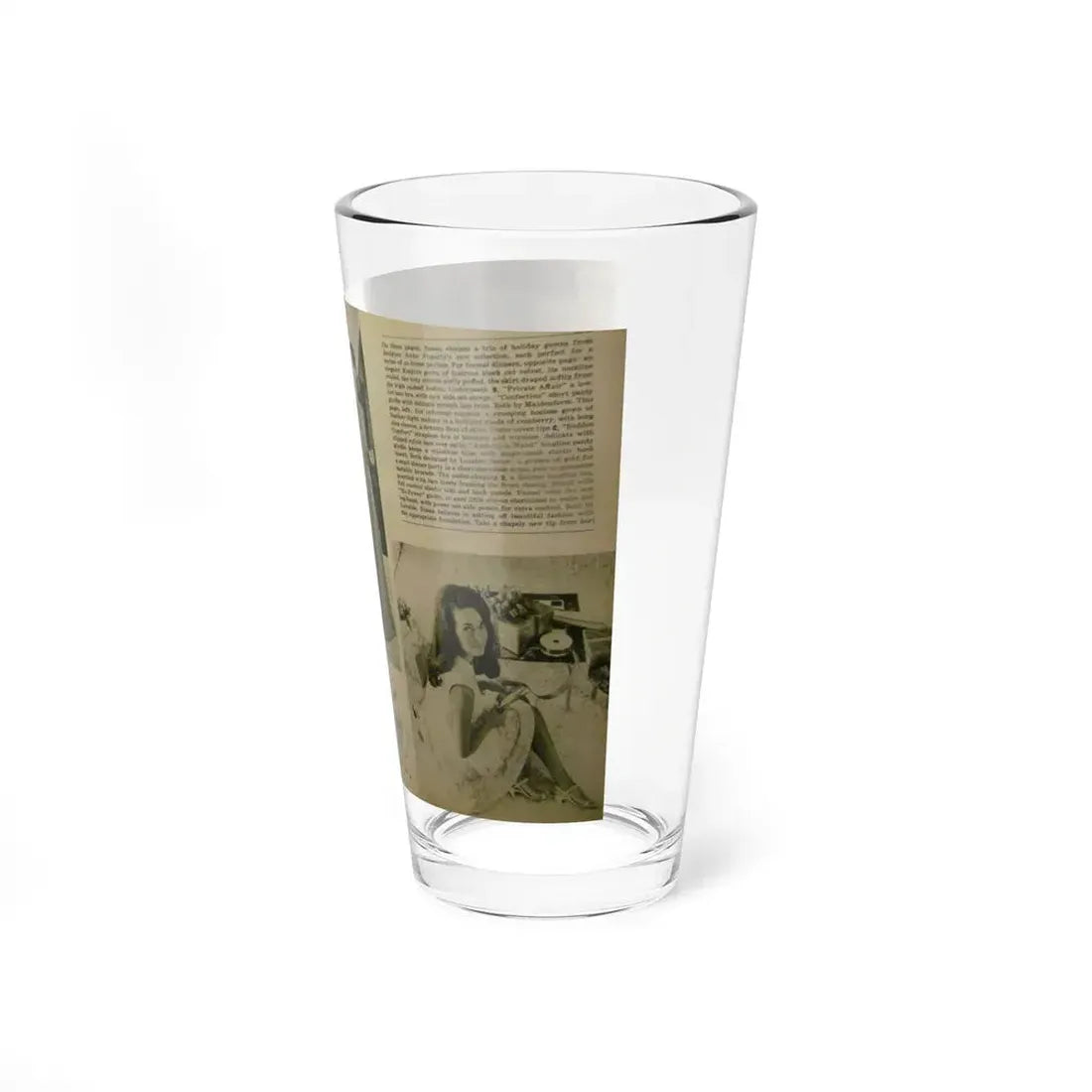 Susan Hart #37 (Vintage Female Icon) Pint Glass 16oz - Go Mug Yourself
