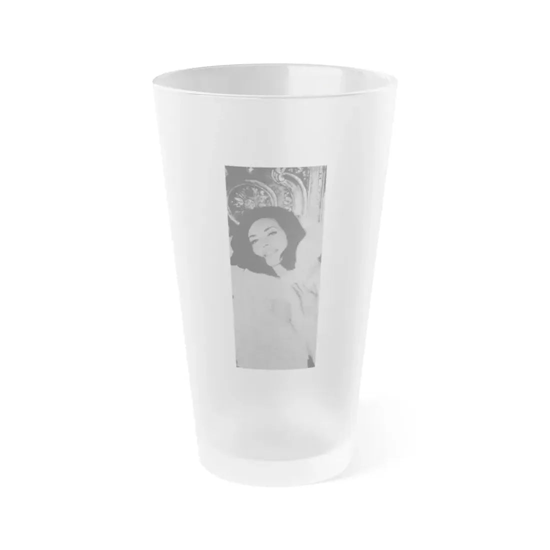 Susan Hart #44 (Vintage Female Icon) Frosted Pint Glass 16oz 16oz Frosted - Go Mug Yourself