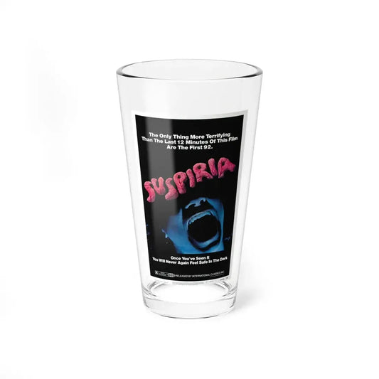 SUSPIRIA 1977 Movie Poster - Pint Glass 16oz 16oz - Go Mug Yourself