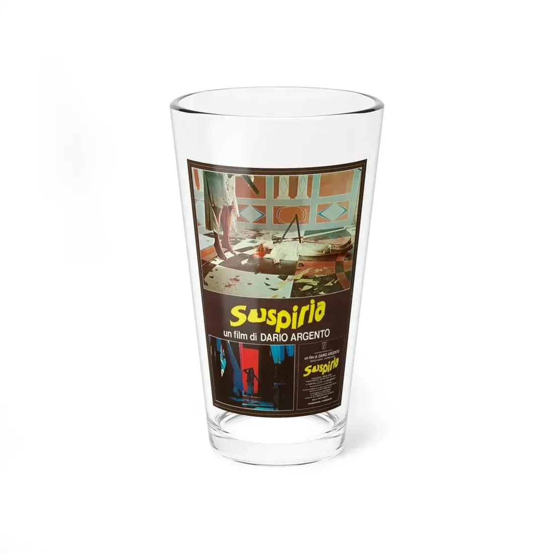 SUSPIRIA (2) 1977 Movie Poster - Pint Glass 16oz 16oz - Go Mug Yourself