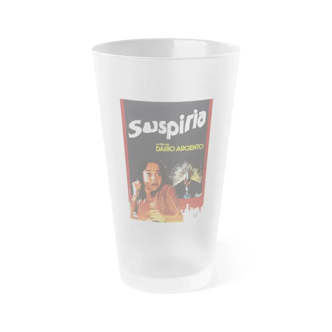 SUSPIRIA (3) 1977 Movie Poster - Frosted Pint Glass 16oz Default Title - Go Mug Yourself