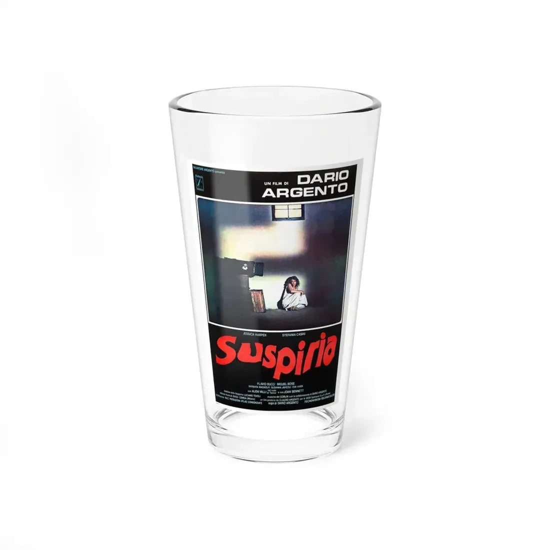 SUSPIRIA (5) 1977 Movie Poster - Pint Glass 16oz 16oz - Go Mug Yourself