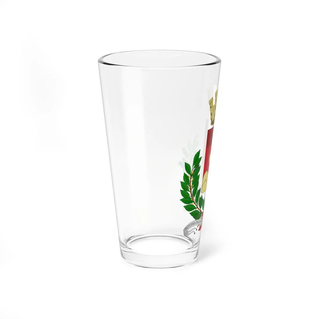 Sutera-Stemma (Italy) (Coat of Arms) Pint Glass 16oz - Go Mug Yourself