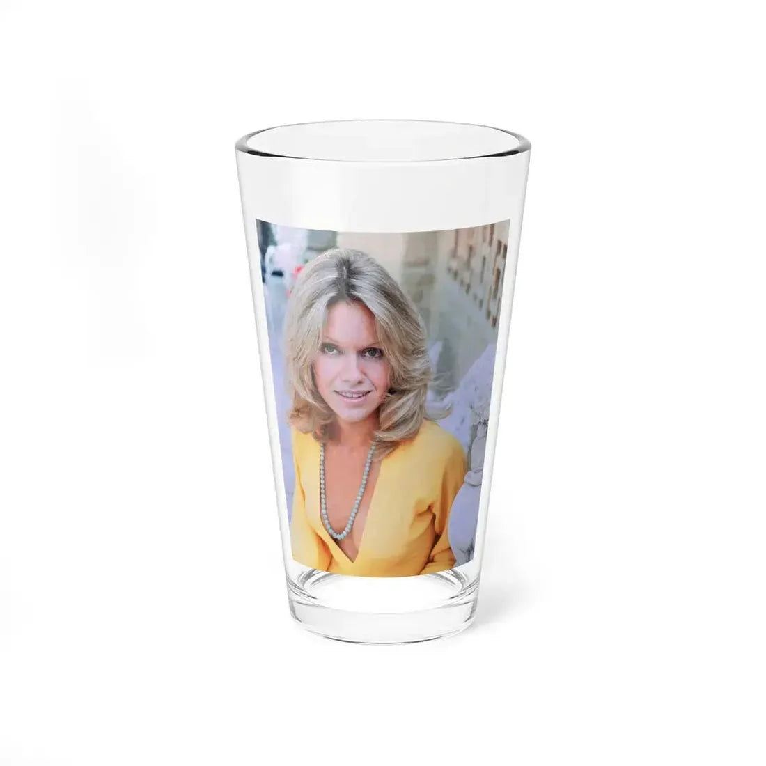 Suzanna Leigh #14 (Vintage Female Icon) Pint Glass 16oz 16oz - Go Mug Yourself