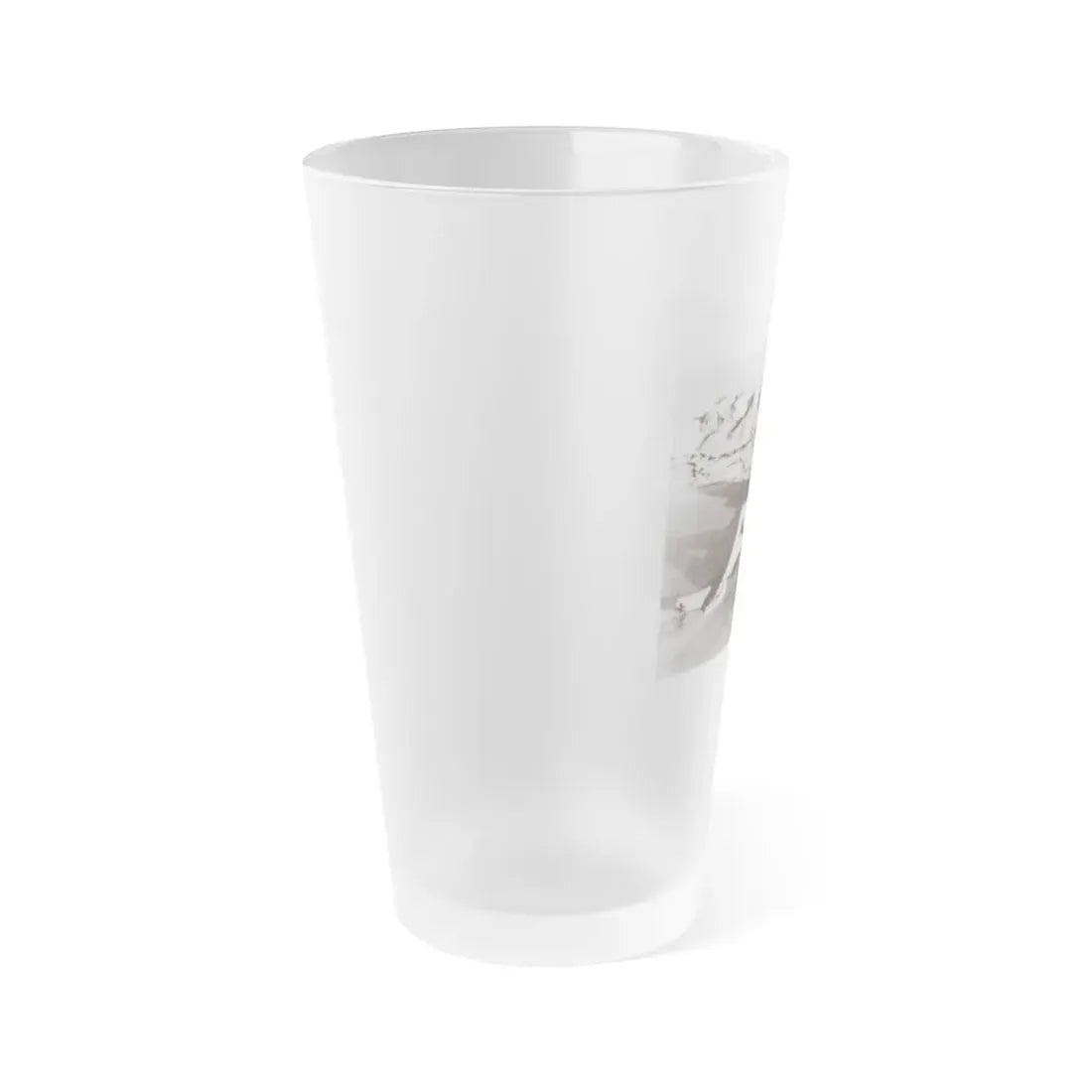 Suzanna Leigh #38 (Vintage Female Icon) Frosted Pint Glass 16oz - Go Mug Yourself