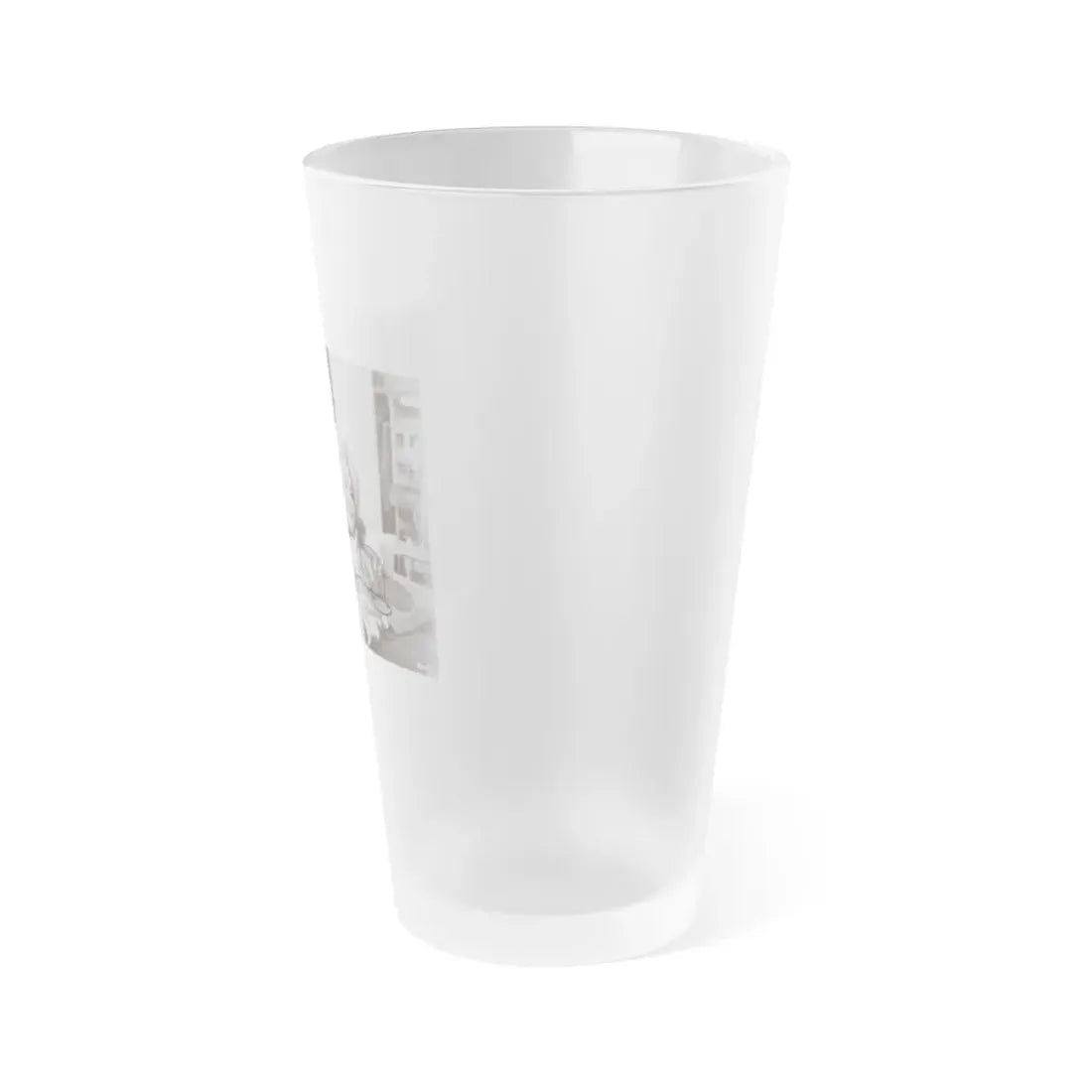 Suzanna Leigh #39 (Vintage Female Icon) Frosted Pint Glass 16oz - Go Mug Yourself