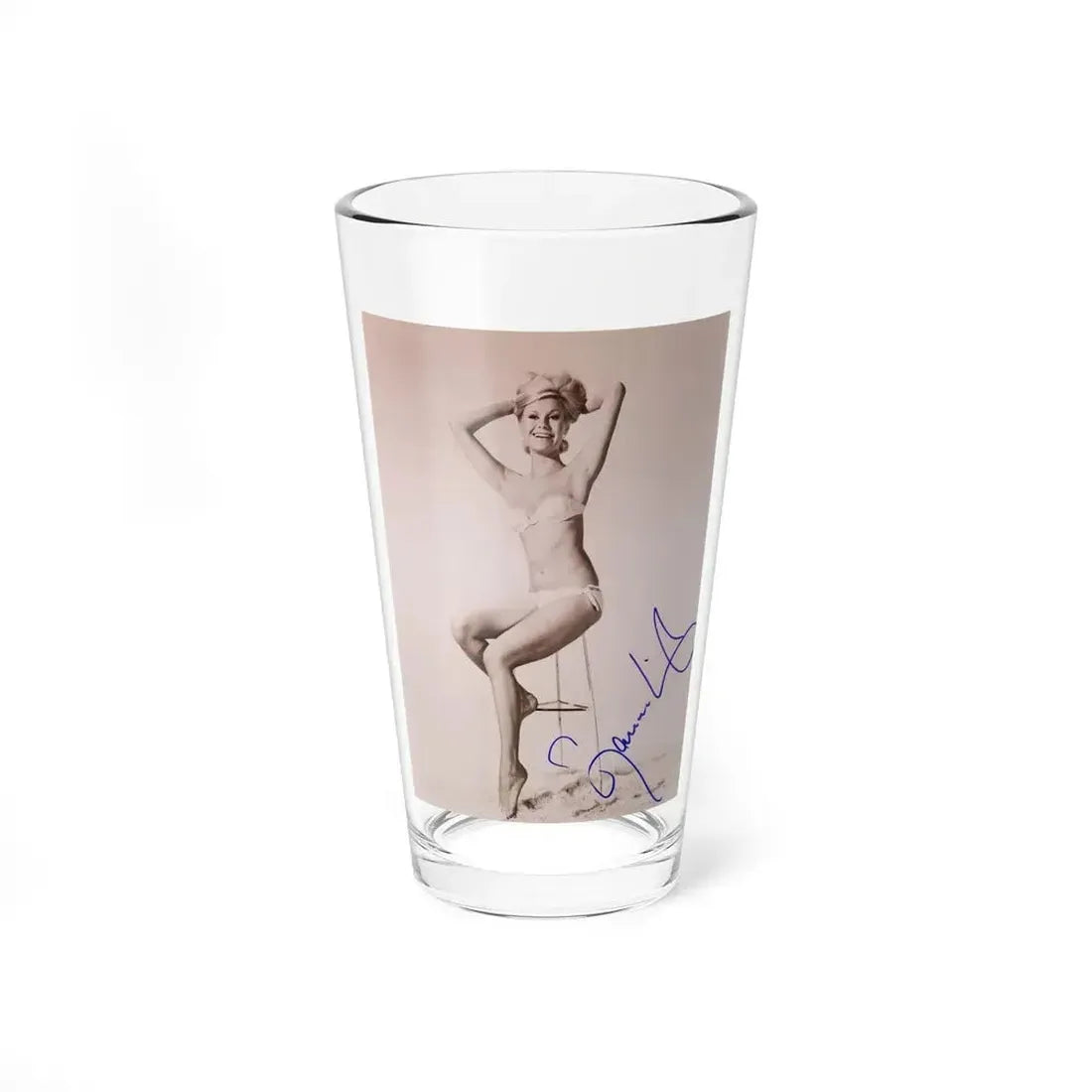 Suzanna Leigh #42 (Vintage Female Icon) Pint Glass 16oz 16oz - Go Mug Yourself