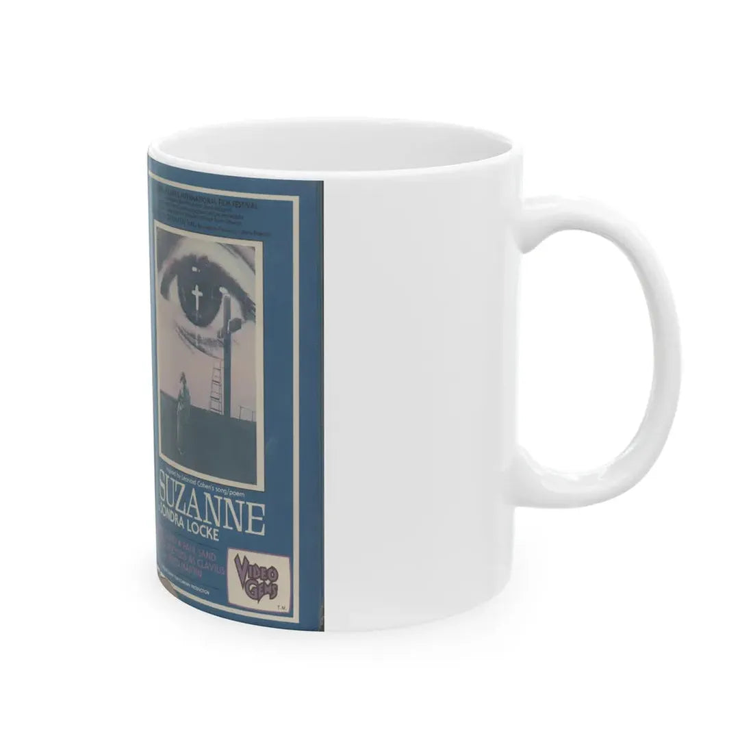 SUZANNE (VHS COVER) - White Coffee Mug - Go Mug Yourself